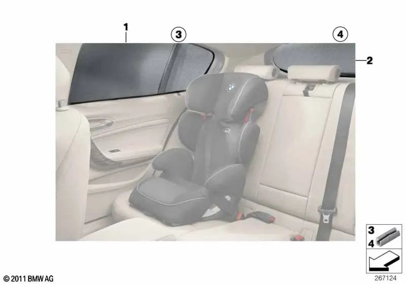 U Supporto per la BMW 1 F20 Serie, F21 Serie 2 F45, F46 Series 3 F30, F31 X4 F26 X5 F15 X6 F16 (OEM 51462288668). BMW originale