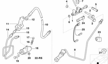 OEM 35006878304 Sender Cylinder Bolt For BMW (E81, E82, E87, E88, F20, F21, F22, F23, F87, E46, E90, E91, E92, E93, F30, F31, F34, F35, F80, F32, F33, F36, F82, F83, G82, F10, F11, F18, F06, F12, F13, E84, E83, F25, F26, E85, E86, E89). Origin