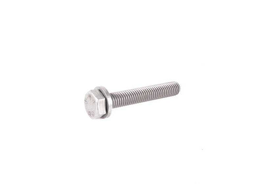 Vis hexagonale avec laveuse OEM M8X50 07119912980 pour BMW E30, E36, E34, E39, E32, E38, E31, E53, Z1, Z3. BMW d'origine.