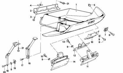 Rótula OEM 51161822093 para BMW E21 (todos los modelos compatibles). Original BMW.