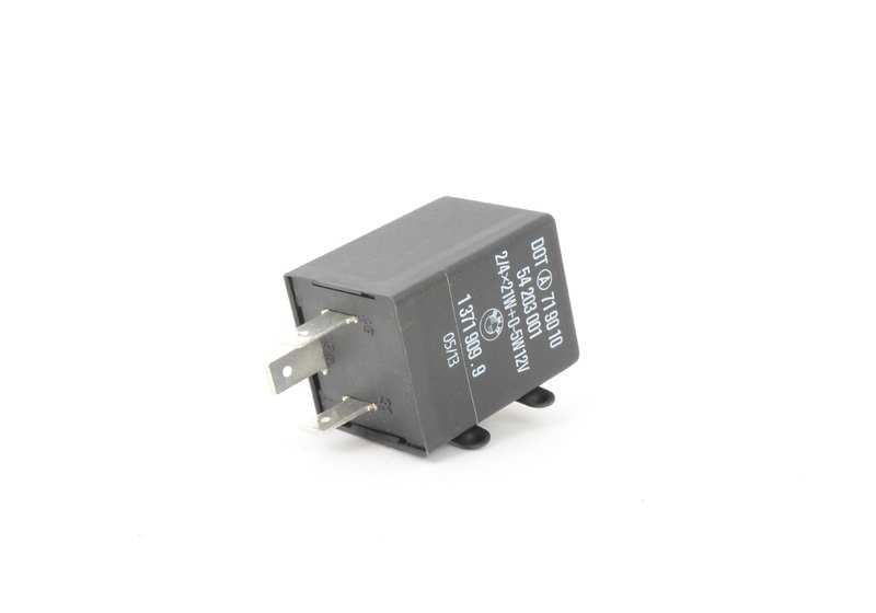 Relé intermitente de emergência para BMW 3 E21, E30 Series, 5 E28 Series, 6 E24 Series, 7 E23 Series (OEM 61311371909). BMW original