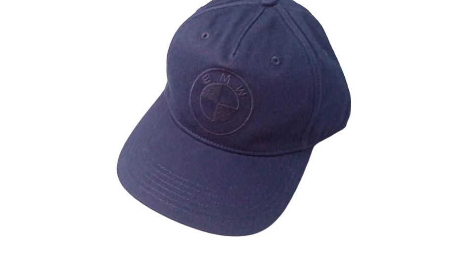 Gorra azul oscuro con logotipo tonal OEM 80162864020 para BMW {E30,E36,E46,E90,E91,E92,E93,F20,F21,F30,F31,F32,F33,F34,G20,G21,X1,X3,X5,X6,Z3,Z4,Serie 1 al Serie 8}. Original BMW.