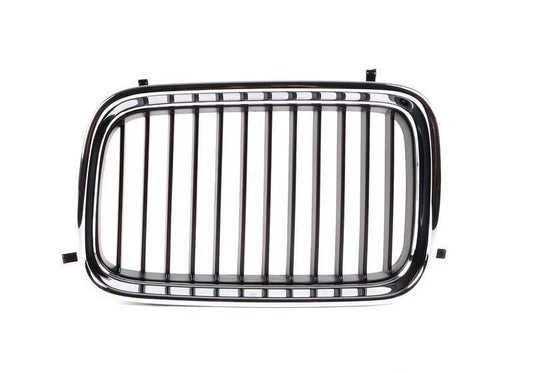 Links dekoratives Gitter 51138206609 für BMW E36 320i (alle kompatiblen Modelle). Originales äußeres Stück BMW.