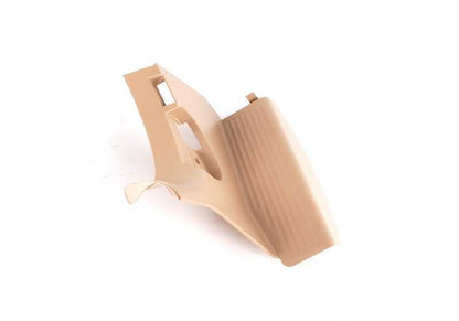 Revestimiento lateral delantero izquierdo OEM 51438238513 para BMW Serie 3 E46 (03/1998 - 08/2006) color HELLBEIGE. Original BMW.
