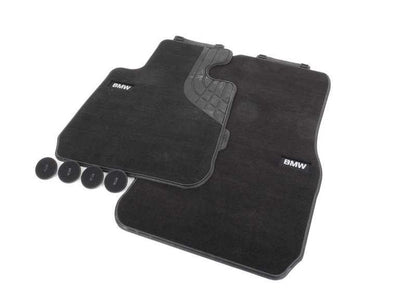 Alfombrillas de tela OEM 51472293352 para BMW F30, F31, F34, F35, F80. Original BMW.