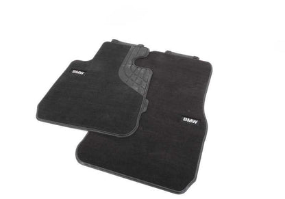 Alfombrillas de tela OEM 51472293352 para BMW F30, F31, F34, F35, F80. Original BMW.