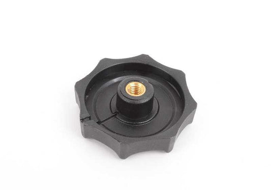 Tapa cierre depósito dirección OEM 32411141027 para BMW E34, E32, E38, E31. Compatible con sistemas hidráulicos como servodirección. Recambio original BMW.