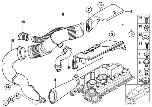 Filtro De Aire Para Bmw E87 E46 E90 E91 E39 E60 E61 E83 . Original Bmw. Recambios