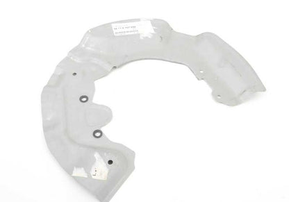 Protettore del freno anteriore destro 34116767692 per BMW 6 E63 630i Series {Modelli: EA11, EA21, EA22, EA31, EA32, EA41, EA42, EH31, EH32, EH41}. BMW originale.