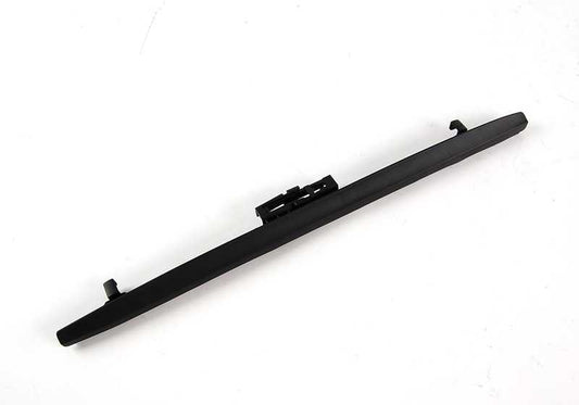 Spoiler de limpiaparabrisas izquierdo OEM 61618162985 para BMW E39 (520d, 520i) con motor M47 o M52. Compatible con modelos del 01/1996 al 09/2003. Recambio original BMW.