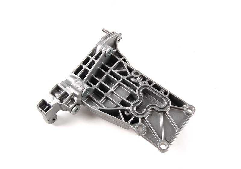 Soporte de alternador OEM 12317533840 para BMW E60, E61, E63, E64, E65, E66. Repuesto original BMW, ideal para fijar el generador de forma segura y precisa.
