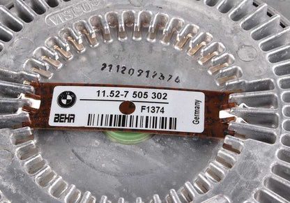 Embrayage de ventilateur Viscoso OEM 11527505302 pour BMW E36, E46, E34, E39, E38, E53, Z3. BMW d'origine.