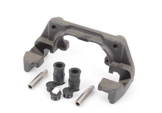 Soporte pinza de freno delantero OEM 34112226875 para BMW E34 y E36. Pieza original BMW.