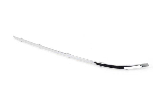 Embellecedor Moldura Parachoques Izquierda para BMW E65, E66 (OEM 51127135587). Original BMW.