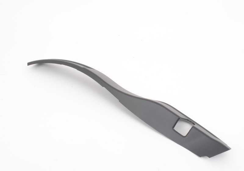 Embellecedor cerradura puerta trasera izquierda OEM 51428150859 para BMW E38. Original BMW.