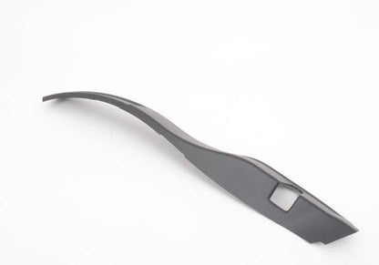 Embellecedor cerradura puerta trasera izquierda OEM 51428150859 para BMW E38. Original BMW.