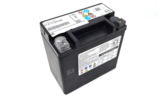 Original OEM AGM Battery 61219394648 for BMW F07, F10, F11, F18, G30, G31, F06, F12, F13, G32, F01, F02, G11, G12, G14, G15, G16, G05. Compatible with all indicated models.