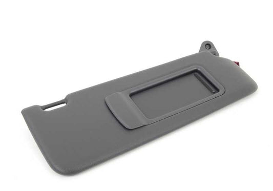 Parasolo con specchio destro nero OEM 51167252058 per la serie BMW 3 E92, E93. BMW originale.