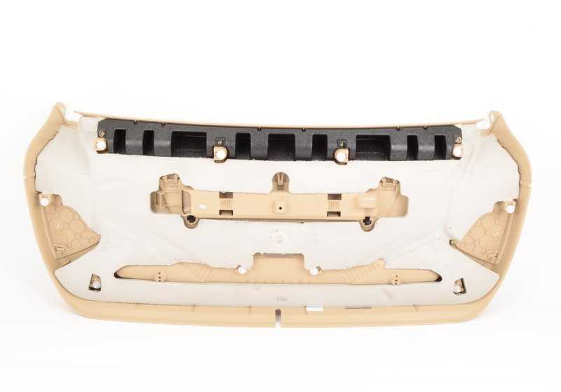 Cubierta interior maletero central color beige OEM 51497328240 para BMW Serie 3 F34 (318d) compatible con todos los modelos indicados. Pieza original BMW.