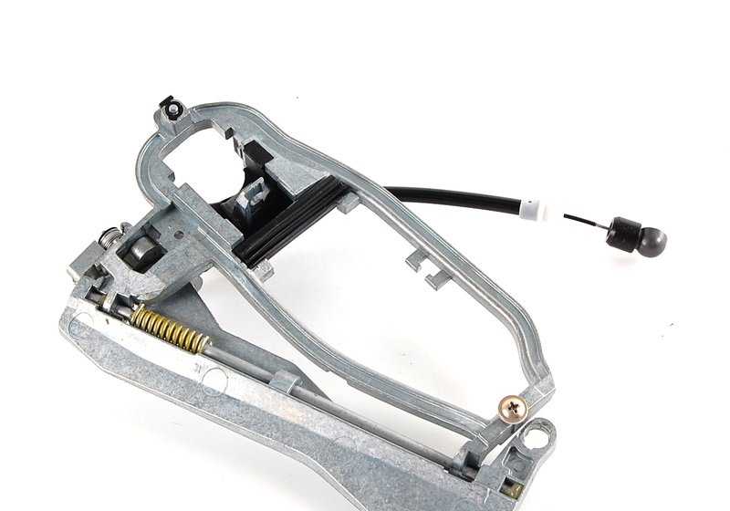 Porter esterno Sinistra Trattee OEM 51228243635 per BMW X5 E53. BMW originale.