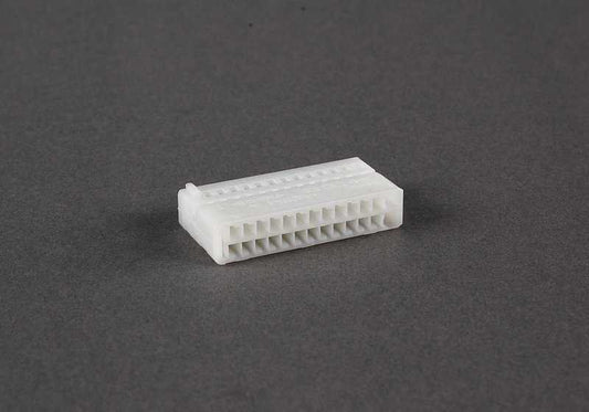 Socket housing for BMW 1 Series E81 E82 E87 E87N E88, 3 Series E90 E91 E92 E93, 5 Series E60 E61, 6 Series E63 E64, 7 Series E65 E66, X3 E83, Z4 E85 (OEM 12527521529). Original BMW