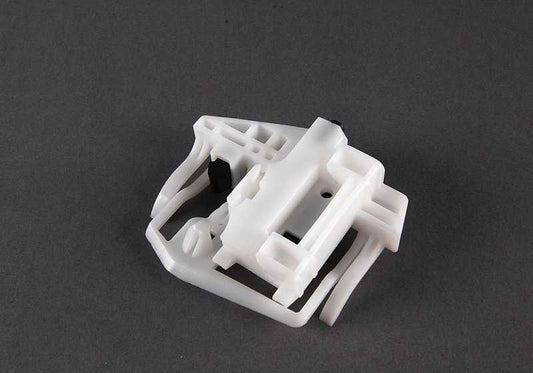 Pieza de arrastre ventanilla trasera izquierda OEM 51353448645 para BMW X3 E83 (2003-2010). Original BMW.