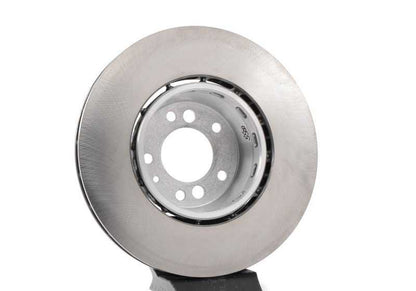 Disco de freno ventilado delantero derecho OEM 34112227736 para BMW E34, E31. Repuesto original BMW.