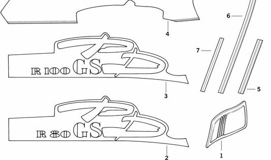 Left knee cushion OEM 16112303825 for BMW E46. Original BMW.