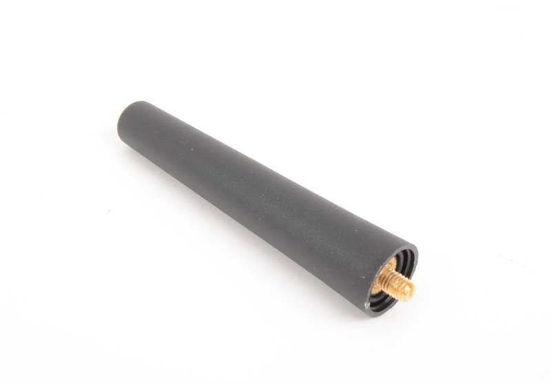 Short sports antenna for BMW E81, E87, E87N, E88 Series 2 F23, F23N Series 3 E46 Z4 E85, E86, E89 (OEM 65202296761). Genuine BMW.