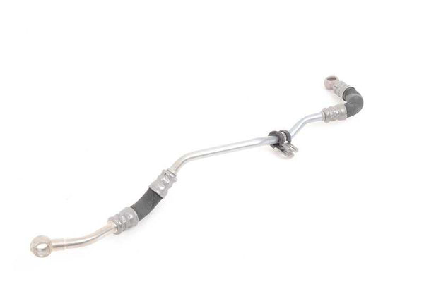 Tubería de aceite del turbo OEM 11427808153 para BMW X5 E70, E70N. Original BMW.