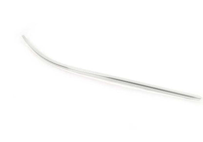 Moldagem cromo Superior Framework Left Door da frente OEM 51337072885 Para BMW E60 e E61. BMW original.