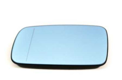 Cristal espejo calefactable gran angular derecho OEM 51168247132 para BMW E46, E65, E66. Original BMW.