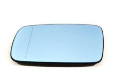 Cristal espejo calefactable gran angular derecho OEM 51168247132 para BMW E46, E65, E66. Original BMW.