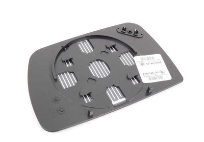 Cristal retrovisor derecho calefactable convexo OEM 51168408798 para BMW X5 E53. Recambio original BMW.