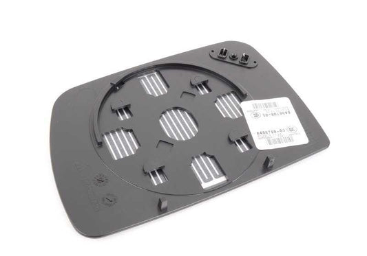 Cristal retrovisor derecho calefactable convexo OEM 51168408798 para BMW X5 E53. Recambio original BMW.