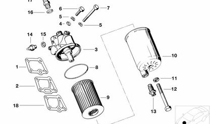 Tornillo hexagonal M8x85 OEM 07119908003 para BMW E82, F20, F21, F22, F23, F87, E21, E30, E36, E90, F30, F31, F34, F80, F32, F33, F36, F82, F83, E12, E28, E34, F07, F10, F18, E24, F06, F12, F13, E23, F01, F02, E84, F25, F26, F15, E71, F16, Z1, I12, I
