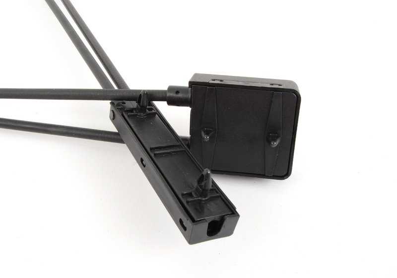 Front de câble Bowden pour BMW F52 Series 1, F45, F45N, F46, F46N Series 2, X1 F48, F48N, F49, F49N, X2 F39, Mini F55, F56, F57, F60 (OEM 51237300571). BMW d'origine.