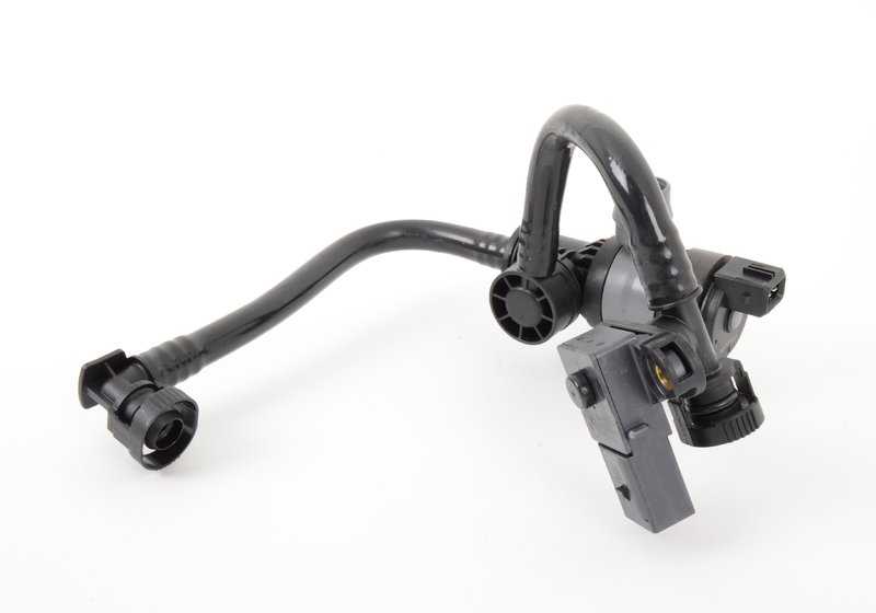 Válvula de ventilação do tanque com tubo para BMW F22, F23, F87, F87N, F30, F34, F32, F33, F36, F07, F10, F06, F12, F13, F01N, F02N, F25, F26, E70N, F15, E71, F16 (OEM 13907636156). BMW originais.