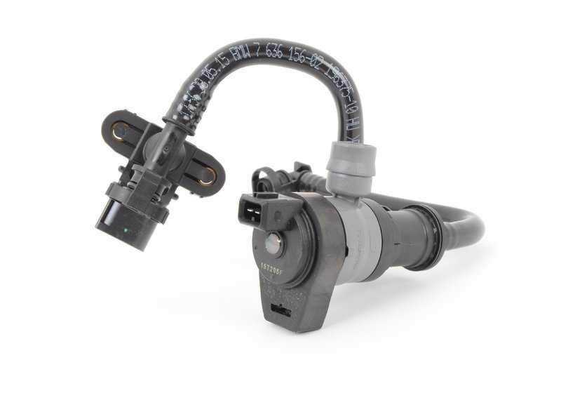 Válvula de ventilação do tanque com tubo para BMW F22, F23, F87, F87N, F30, F34, F32, F33, F36, F07, F10, F06, F12, F13, F01N, F02N, F25, F26, E70N, F15, E71, F16 (OEM 13907636156). BMW originais.