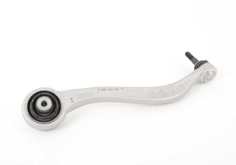 Brazo de suspensión delantero izquierdo con silentblock OEM 31122284531 para BMW F87, F80, F82, F83. Compatible con M2, M2 Competition, M2 CS, M3, M4. Pieza original BMW.