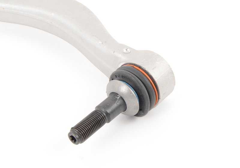 Brazo de suspensión delantero izquierdo con silentblock OEM 31122284531 para BMW F87, F80, F82, F83. Compatible con M2, M2 Competition, M2 CS, M3, M4. Pieza original BMW.