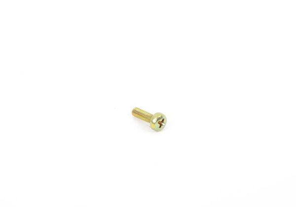 Tornillo de cabeza plana OEM 07119907604 para BMW E30, E28, E23. Original BMW.