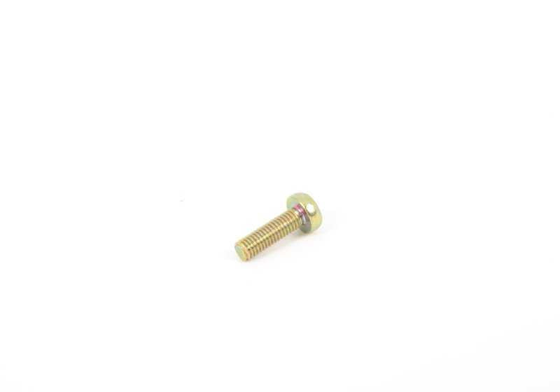 Tornillo de cabeza plana OEM 07119907604 para BMW E30, E28, E23. Original BMW.