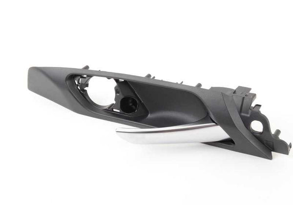 Manilla interior puerta delantera derecha OEM 51417237714 para BMW F25. Original BMW.