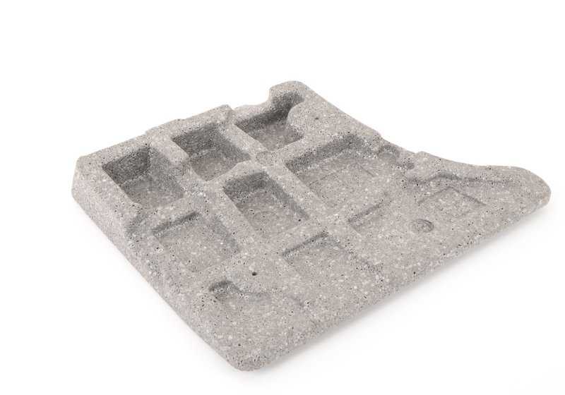 Alfombrilla delantera izquierda OEM 51477066979 para BMW E81, E82, E87, E87N, E88, E90, E90N, E91, E91N, E92, E92N, E93, E93N, E84. Original BMW.