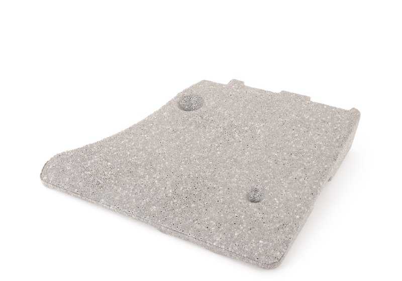 Alfombrilla delantera izquierda OEM 51477066979 para BMW E81, E82, E87, E87N, E88, E90, E90N, E91, E91N, E92, E92N, E93, E93N, E84. Original BMW.