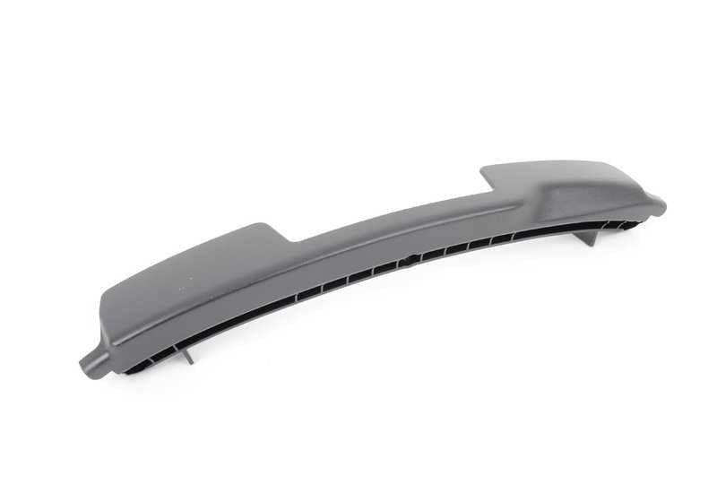 Tapa lateral derecha asiento OEM 52106958660 para BMW E81, E82, E87, E88, E90, E91, E92, E84, F25, F26, E89. Pieza original BMW.