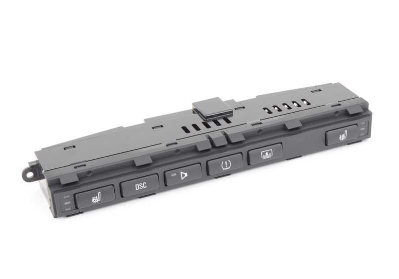 Módulo de interruptores consola central OEM 61316925512 para BMW E46 (318i, 320i, 323i, 325i, 328i, 330i, M3). Original BMW.