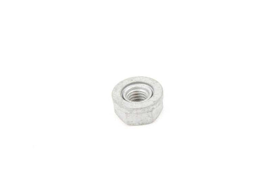 Tuerca hexagonal M6 OEM 34411151209 para BMW E36, E39, E23, E31, E53, Z3, E52. Pieza original BMW para sistemas de freno de mano y freno de estacionamiento.