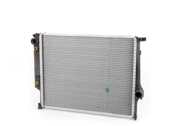 Radiador con enfriador de aceite de transmisión OEM 17112241913 para BMW E30 (316, 316i, 318i, 320i, 325e, 325i, M3). Original BMW